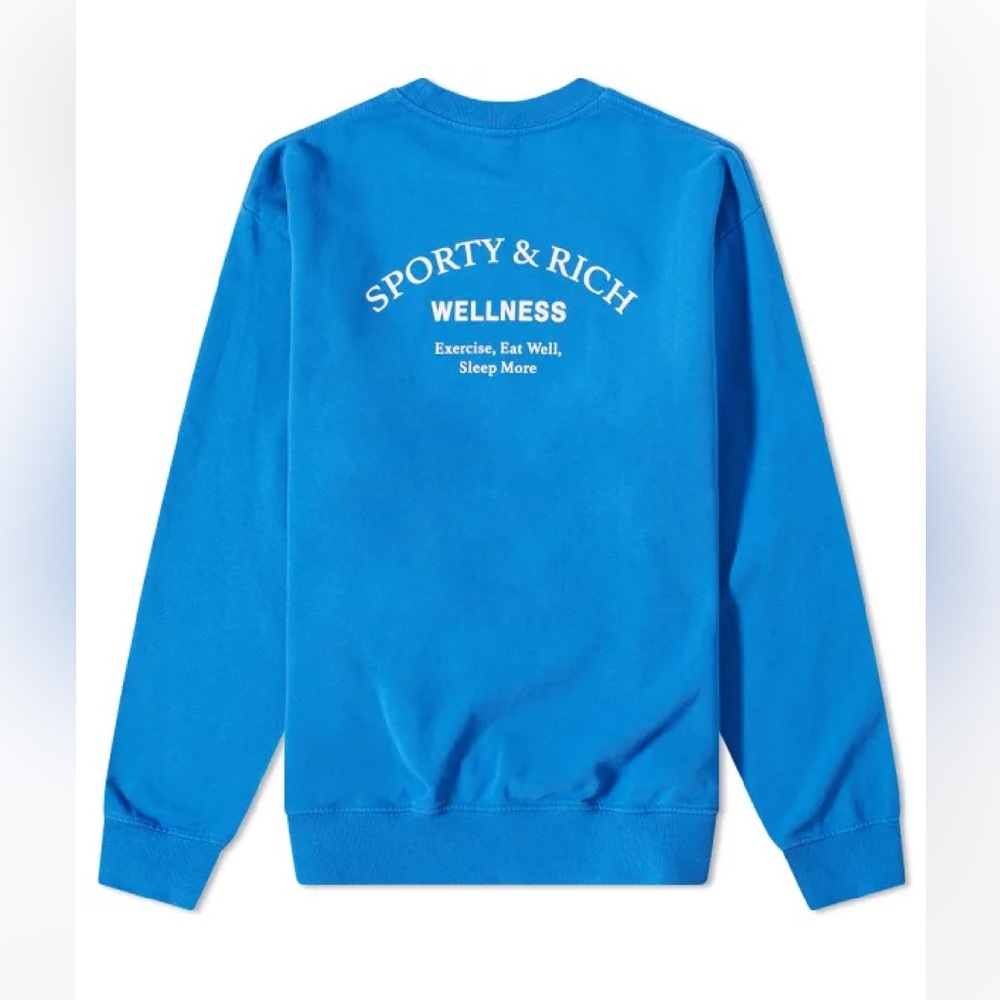 Sporty & Rich Wellness Crew Sapphire *sold out*